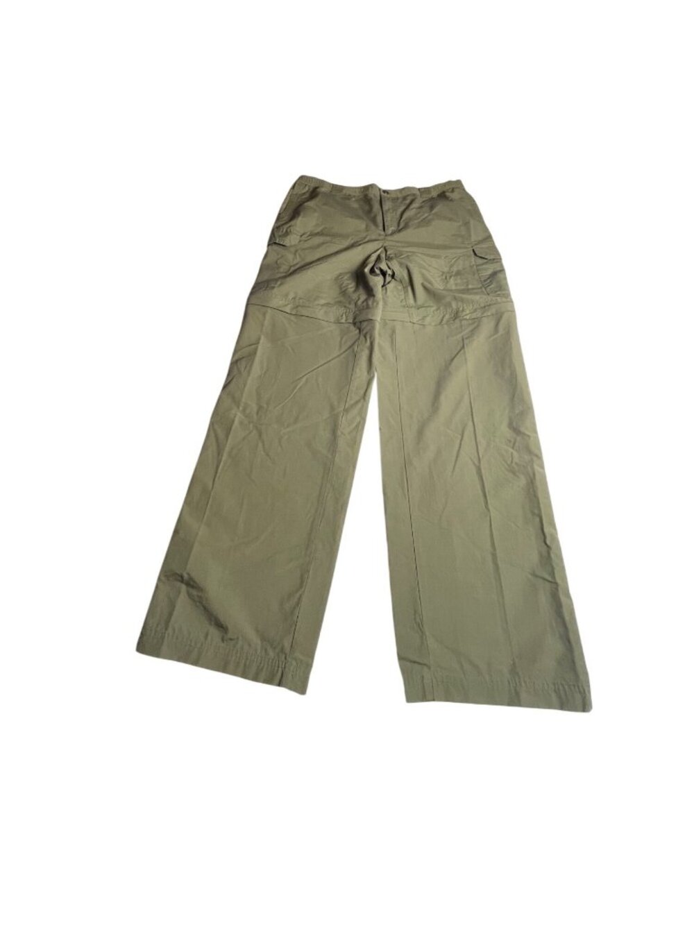 Columbia Omni-Wick Convertible Hiking Pants Army Green XL 32L Lightweight pants